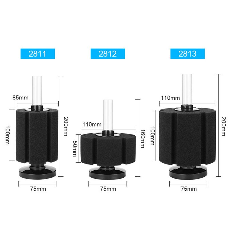 Xinyou fish tank sponge filter aquarium XY-2810 XY-2811 XY-2812 XY-2813