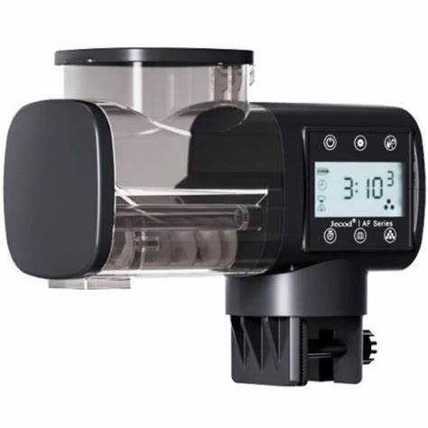New design jebao automatic fish feeder digital timing Wifi wireless remote control fishing feeder for fish big pond aquarium