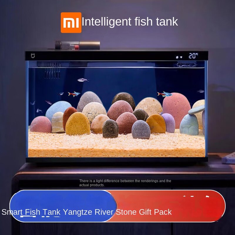Smart Fish Tank Automatic Wifi Feeding Eco-friendly Desktop Tank With Coral Small Living Room Made Plastic Acrylic Glass 7.3kg