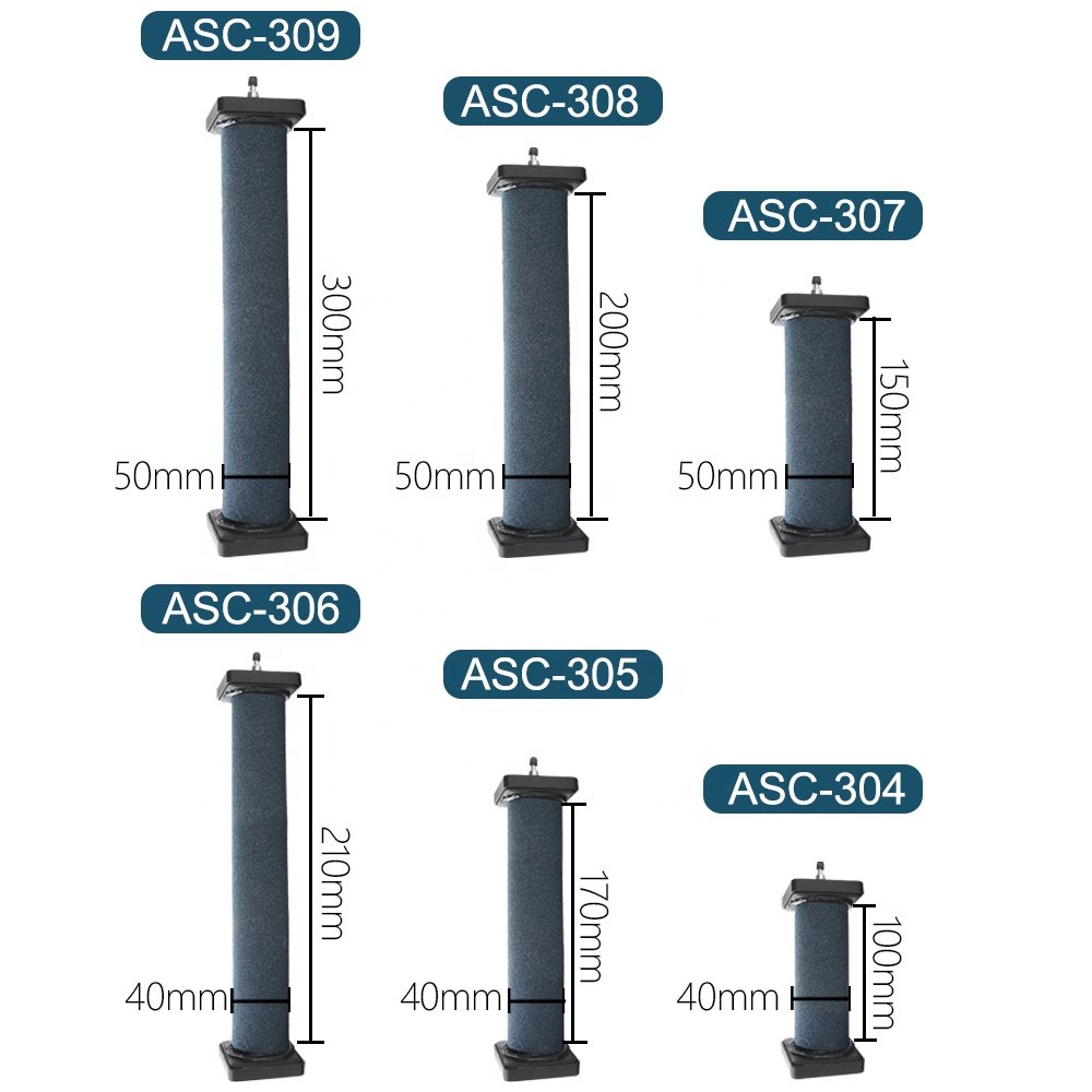 Wholesale ozone aeration stone aquaculture hydroponics fish farm oxygen CO2 bubble diffuser aquarium air stone