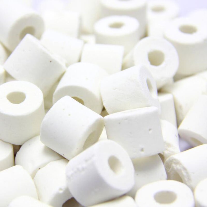 500g aquariums filter media ceramic ring with bag for aquarium filtration