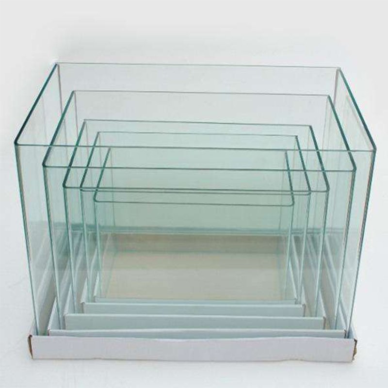 3mm 4mm 5mm 6mm 8mm tempered Polished edge extra clear glass for aquarium
