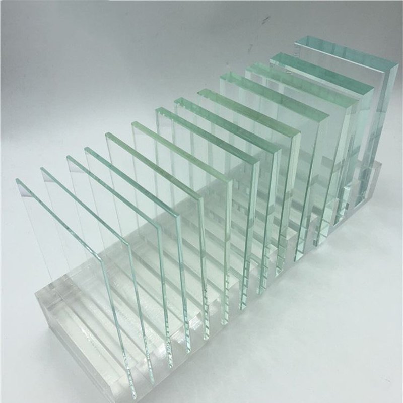 3mm 4mm 5mm 6mm 8mm tempered Polished edge extra clear glass for aquarium