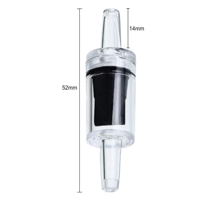 Aquarium Oxygen Pump Dedicated Trachea Stop Flow Check Valve 4*6MM Aquarium Hose Connector