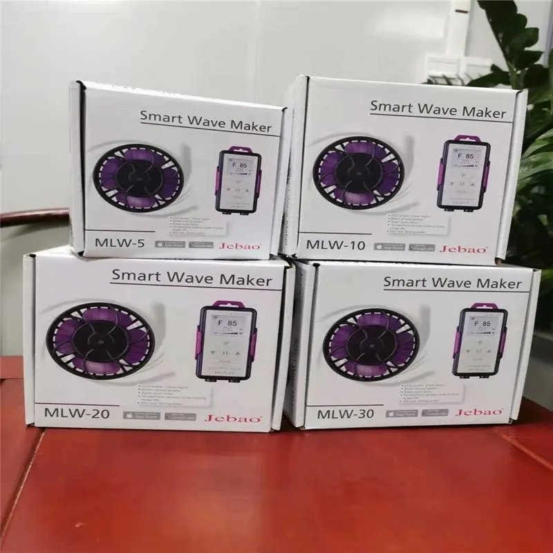 Jebao Smart Wave Maker Pump WiFi APP Controller LCD Display MLW MOW Aquarium Flow Pumps For Fish Tank Marine Reef Aquariums