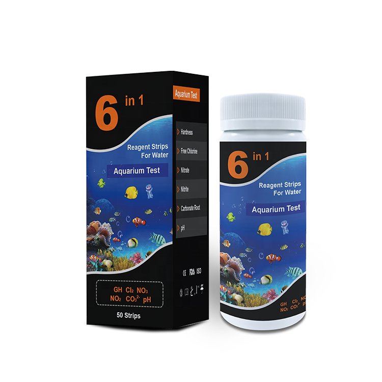 USA market Test Fish Tank Test Strip Aquarium Test Strips Kit