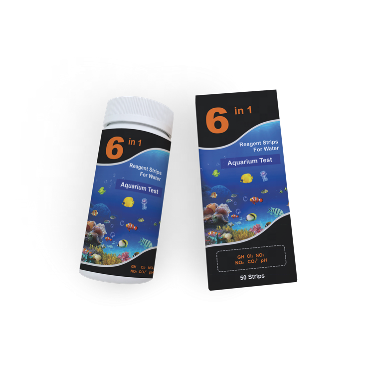 USA market Test Fish Tank Test Strip Aquarium Test Strips Kit