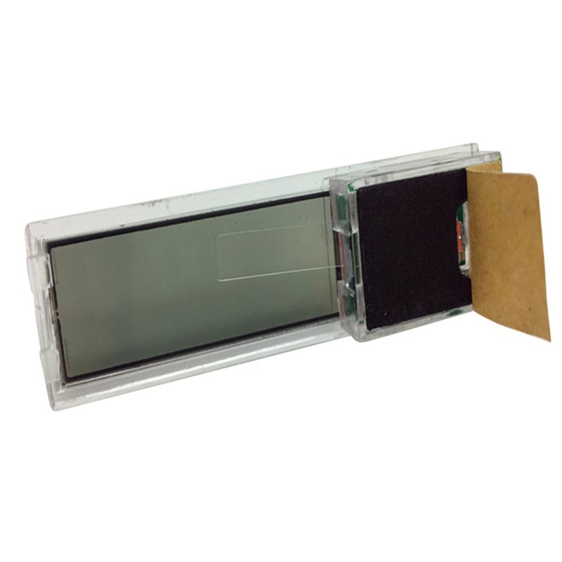 Plastic Metal 3D LCD Electronic transparent Digital Aquarium Thermometer Fish Tank Temp Meter Electronic naked eye temperature