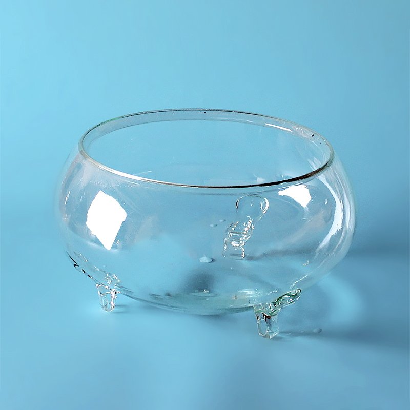 Wholesale Legged Round Glass Aquarium Fishbowl