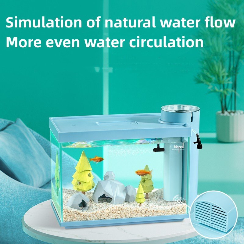 Customizable Artificial Aquascape Small White Glass Aquarium Fish Tanks