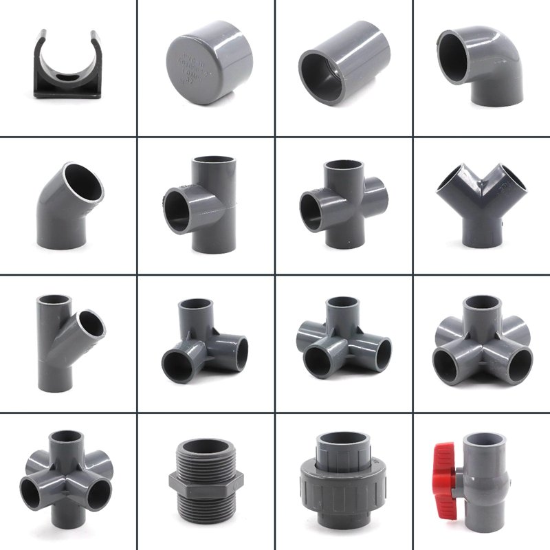 90 Elbow PVC Pipe Connectors for Garden Irrigation Ball Valve Aquariums & Accessories