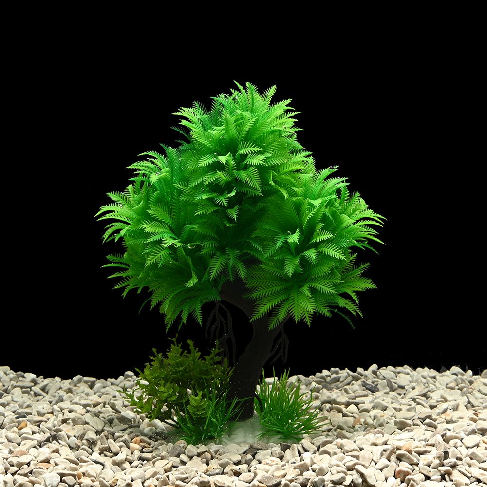 Fish Tank Accessories Aquatic Plants, 6colors Fish Tank Decorations, Aquarium Decor Plastic Plants