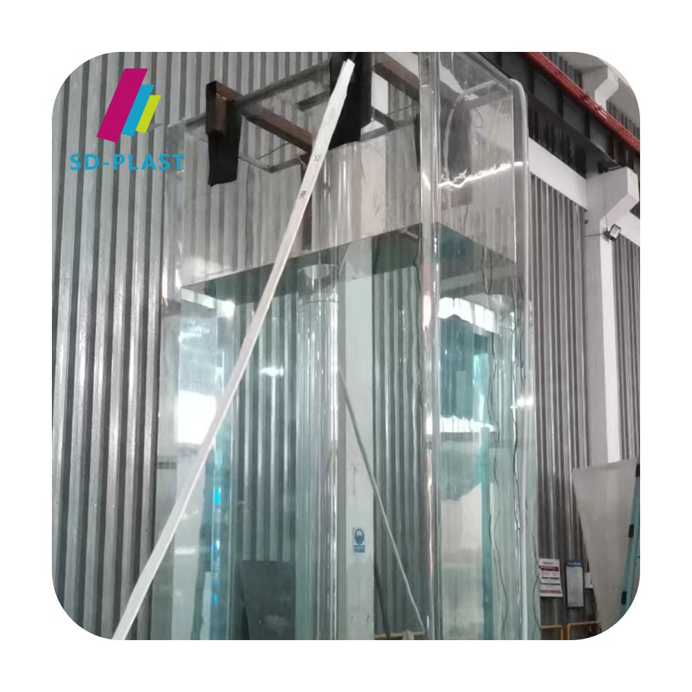 SD Customized Clear Transparent Large Rectangle Acrylic Aquarium