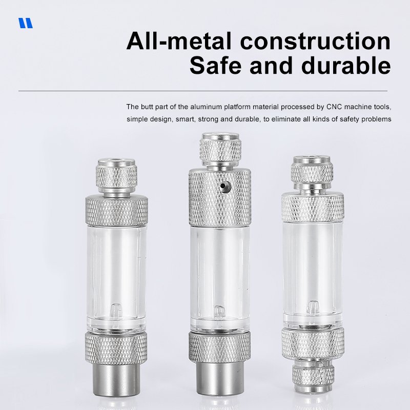 WYIN ZRDR CO2 metal bubble counter with fine adjustment solenoid valve Pressure reducing valve DIY bubble counter
