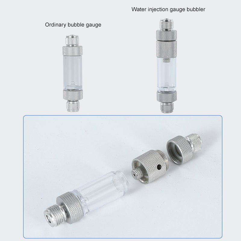 WYIN ZRDR CO2 metal bubble counter with fine adjustment solenoid valve Pressure reducing valve DIY bubble counter