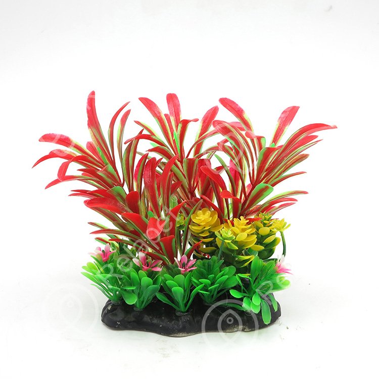 Wholesale Aquarium plastic plants Grass Artificial Plastic Water Plant for fish tank landscaping Wholesale Aquarium Plastic