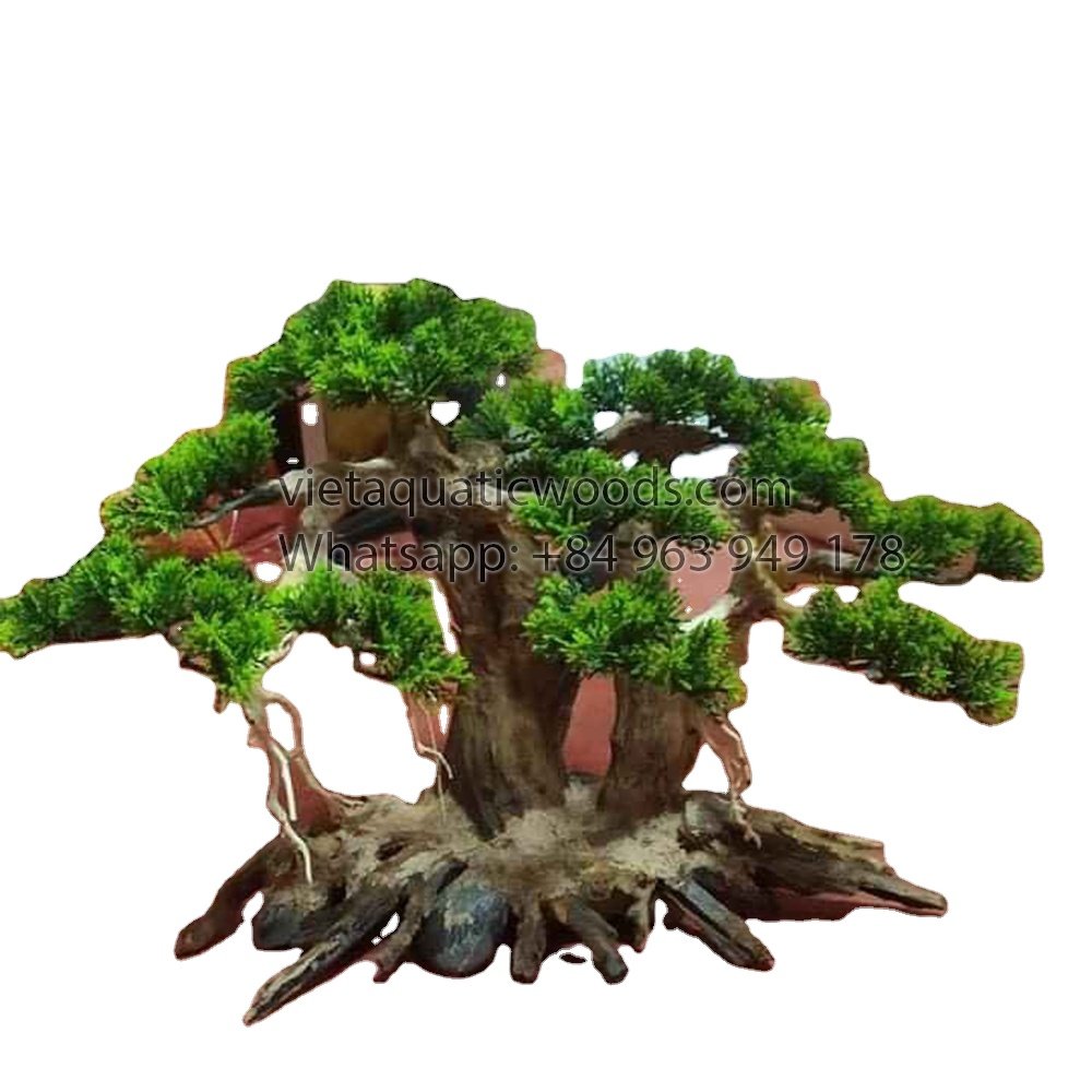 New Design 2024 Bonsai Driftwood For Aquarium decoration, betta fish tank ornament WhatsApp: +84 961005832