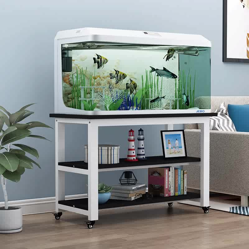 European simple style aquarium cabinet for home aquariums with wheels