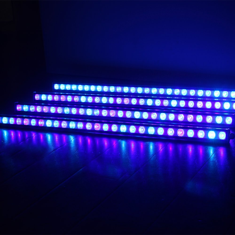 3w leds 150cm 48w for reef corals plant tanks day night rgb full spectrum aquarium led light bar