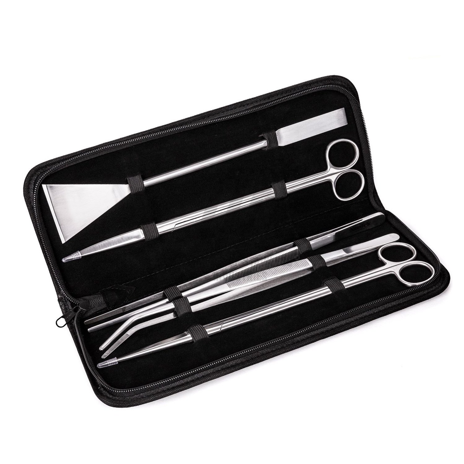 2022 Sale Aquarium Accessories & tools special Aquascaping tools water plant scissors curved tweezers forceps scraper kit tools