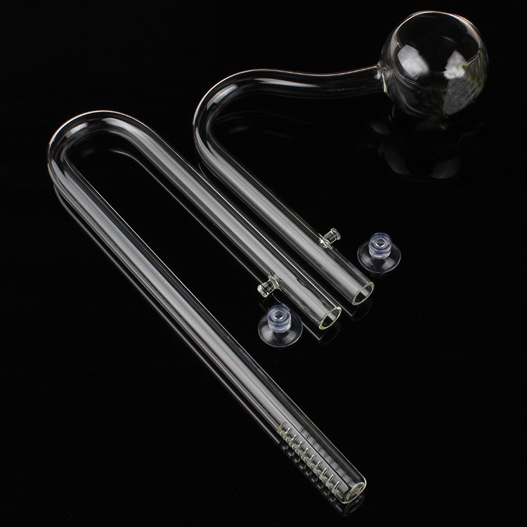 Made In China Ada Style Aquarium Lily Glass Pipe For Aquarium Plant