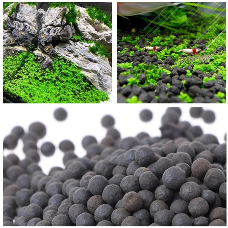 Fish Tank Water Plant Fertility Substrate Aquarium Plant Soil Substrate Gravel For Fish Tank Grass Landscaping Decoration