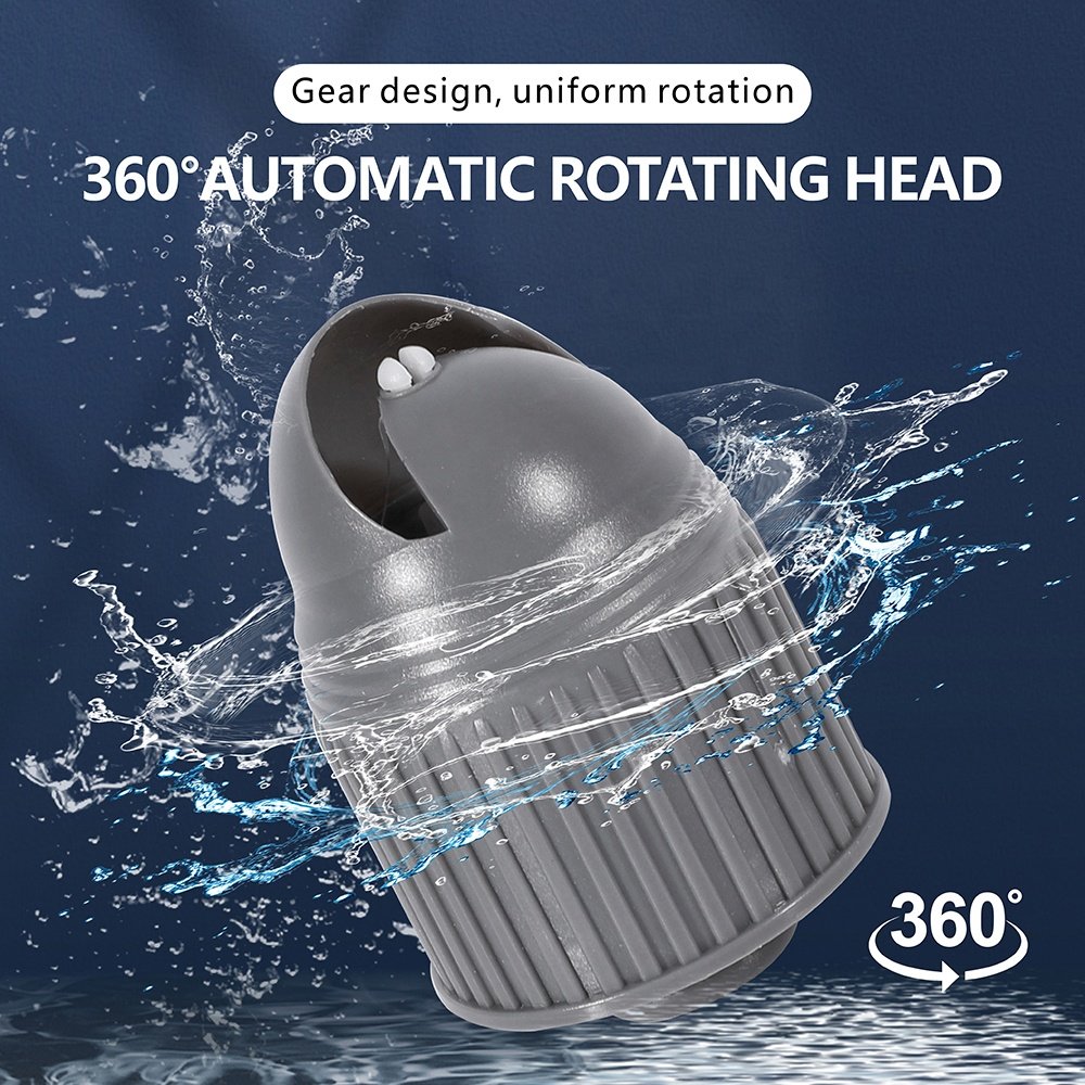 Wholesale Auto Rotating Aquarium Wave Maker 360 Degree Automatic Rotary Pump Accessory Fish Tank Duckbill Outlet