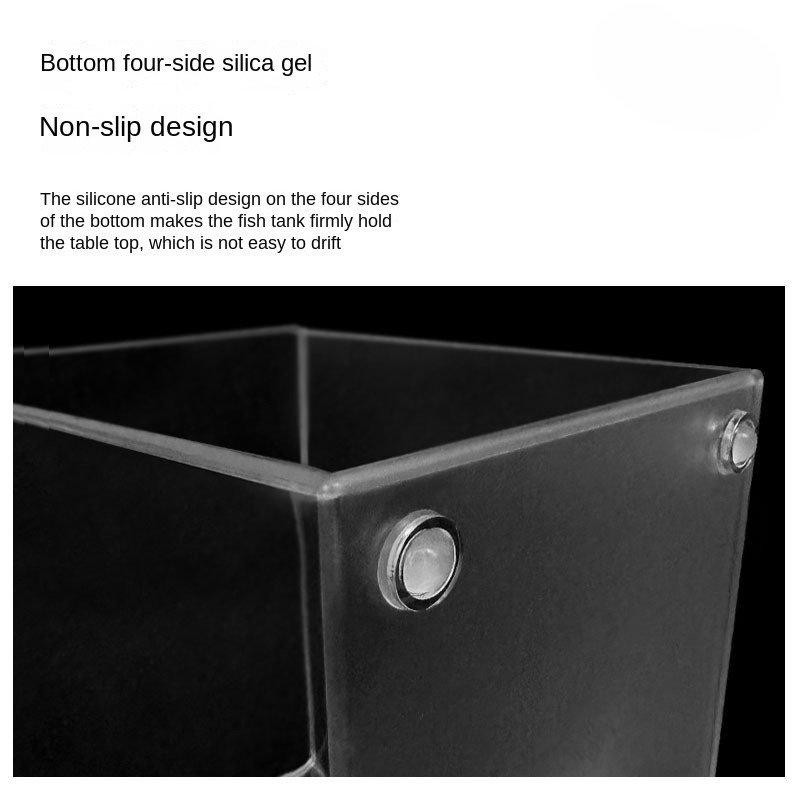 Flash Sale Custom Volume Sustainable Acrylic Cylindrical Aquarium with Cabinet Plastic Fish Aquariums