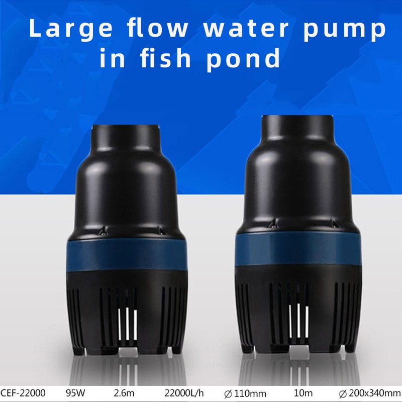 SUNSUN JTP-1800/2800/3800/4800/5800 Frequency Conversion Pump Silent Fish Tank Submersible Pump Aquarium Pumping Fish Pond