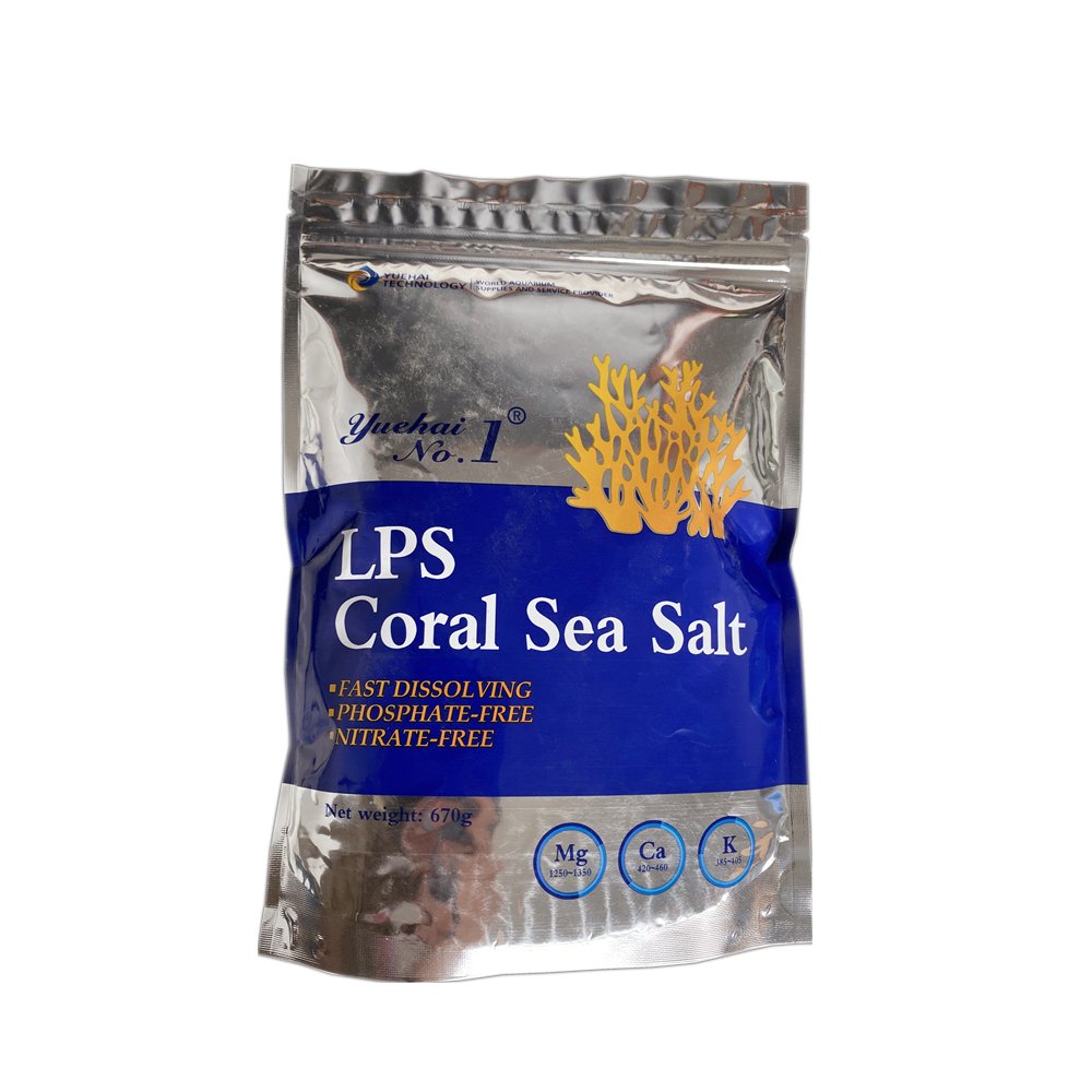 2024 Top Unrefined SPS/LPS Coral Marine Ornamental Fish Sea Salt Reef Salt Sample Eco-Friendly PET/PVC Material Farm Type