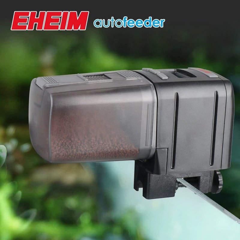 EHEIM Everyday Battery Operated Programmable Automatic Aquarium Tank Fish Feeder/ Feeding Station with Timer Food Dispenser