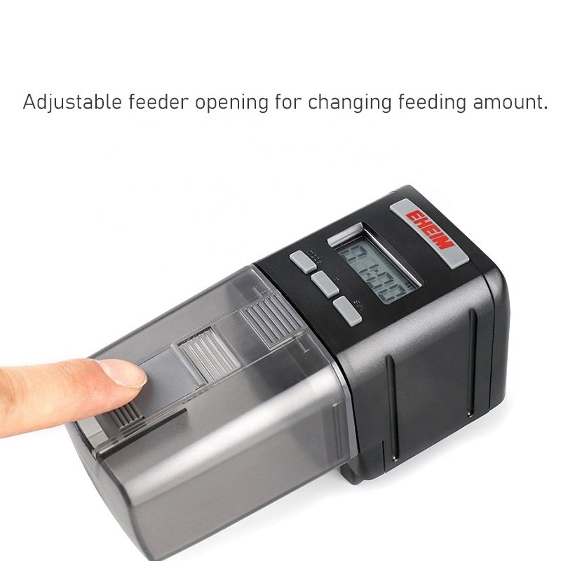 EHEIM Everyday Battery Operated Programmable Automatic Aquarium Tank Fish Feeder/ Feeding Station with Timer Food Dispenser
