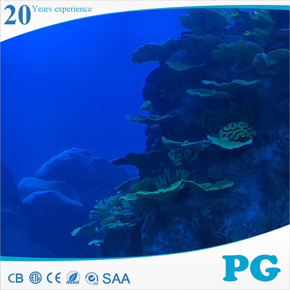 PG Made In Shanghai Soft No Color Change Stylish Aquascape Insert Resin Artificial Corals Reef for Glass Aquarium Decoration