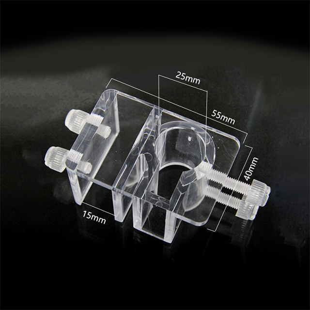 Aquarium fish tank water inlet and outlet fixing clip acrylic fixed frame water inlet and outlet stabilizing clip