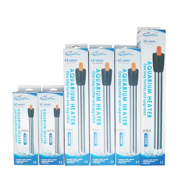 Fish Tank Safety Submersible Stainless Steel Heater Aquarium
