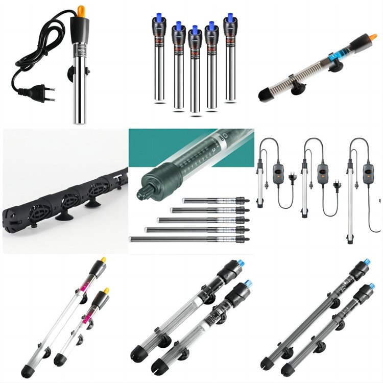 Fish Tank Safety Submersible Stainless Steel Heater Aquarium