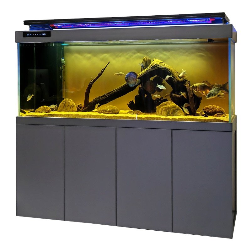 Customizable large size ecological fish tank aquarium fish tank with screen