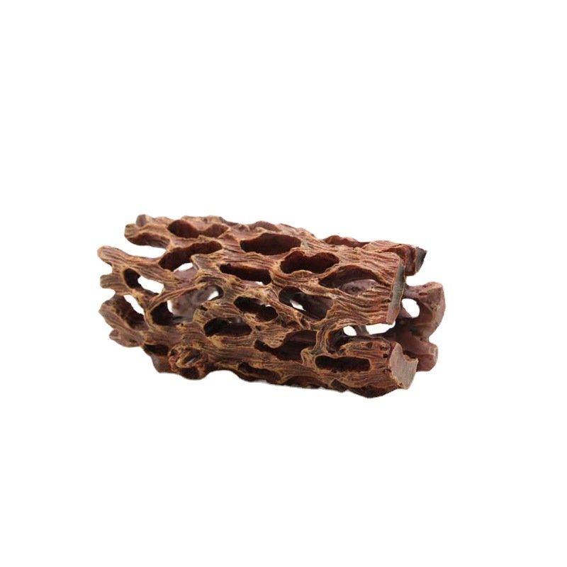 Resin Craft Fish Shrimp Hiding Hole Empty Hole Tree Root Decor Aquarium Fish Tank Simulated Resin Cactus Wood