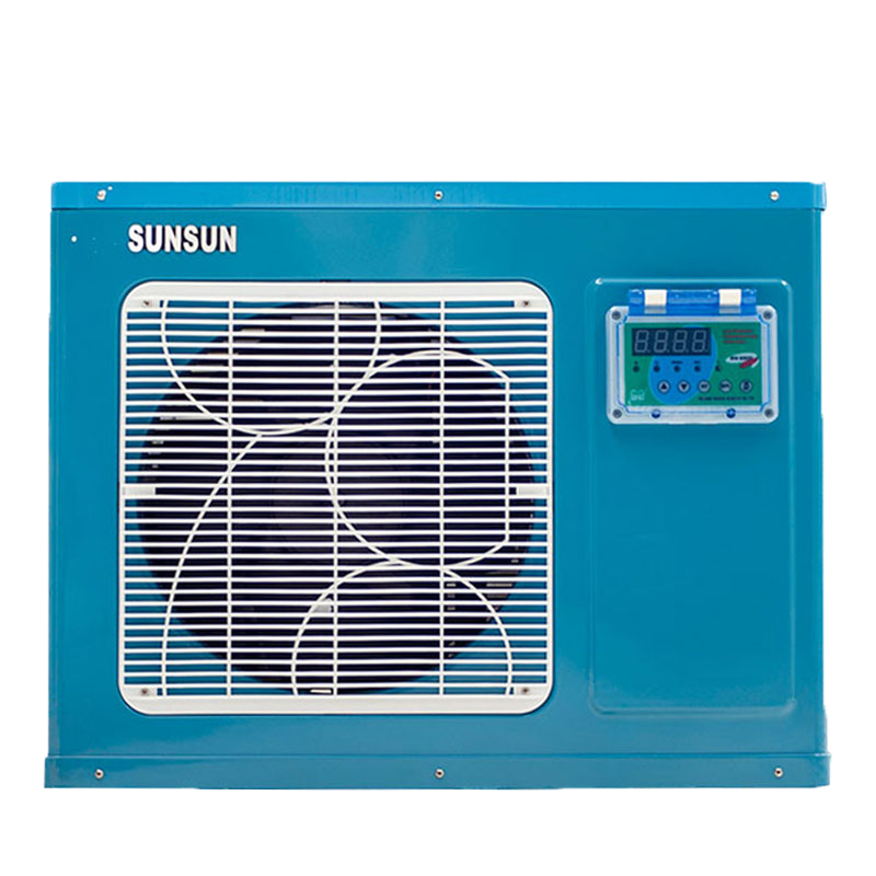 Air cooled water chiller aquarium marine sea water cooling chiller for seafood freezing fish