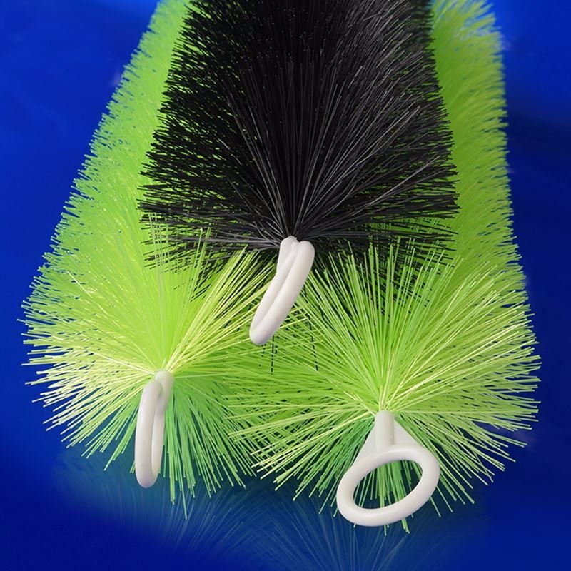 Koi Pond Filter Brush Large 30/40/50cm aquarium filter brush Skimmer Filtration System Aquarium brush Fish Tank Cleaning Tool