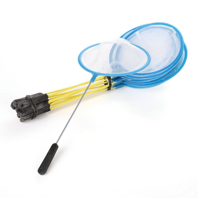 Seaside catching small nets aquarium fishing 10CM round encrypted nets aquarium cleaning small pocket nets