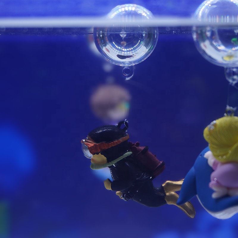 Aquanaut Fish Tank Floating Aquarium Decoration Underwater Small Ornaments Fish Tank Aquarium Decoration Accessories
