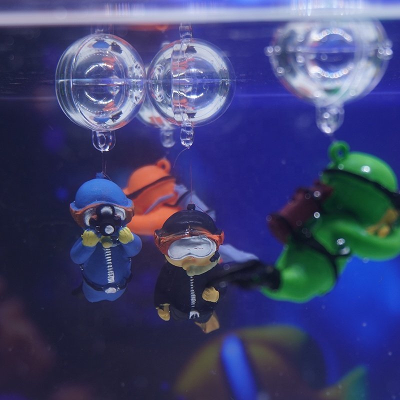 Aquanaut Fish Tank Floating Aquarium Decoration Underwater Small Ornaments Fish Tank Aquarium Decoration Accessories