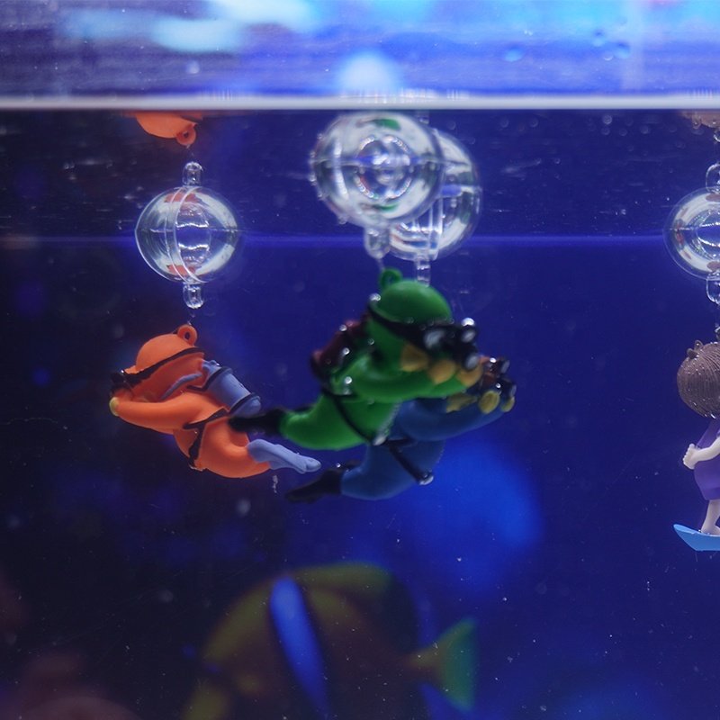 Aquanaut Fish Tank Floating Aquarium Decoration Underwater Small Ornaments Fish Tank Aquarium Decoration Accessories