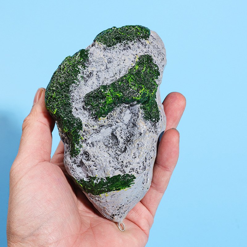Simulation of moss suspension stone fish tank aquascape decoration