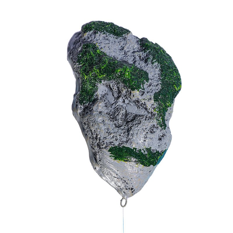 Simulation of moss suspension stone fish tank aquascape decoration