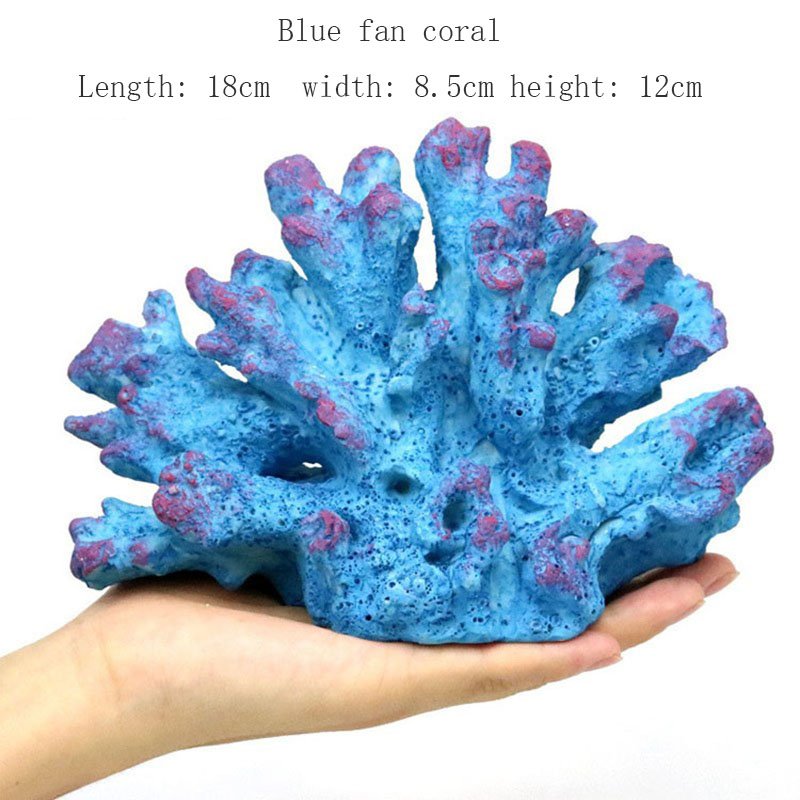 high quality Resin Artificial Function Ceramic Coral Reef Rock Marine Aquarium Decorations for Fish Tank