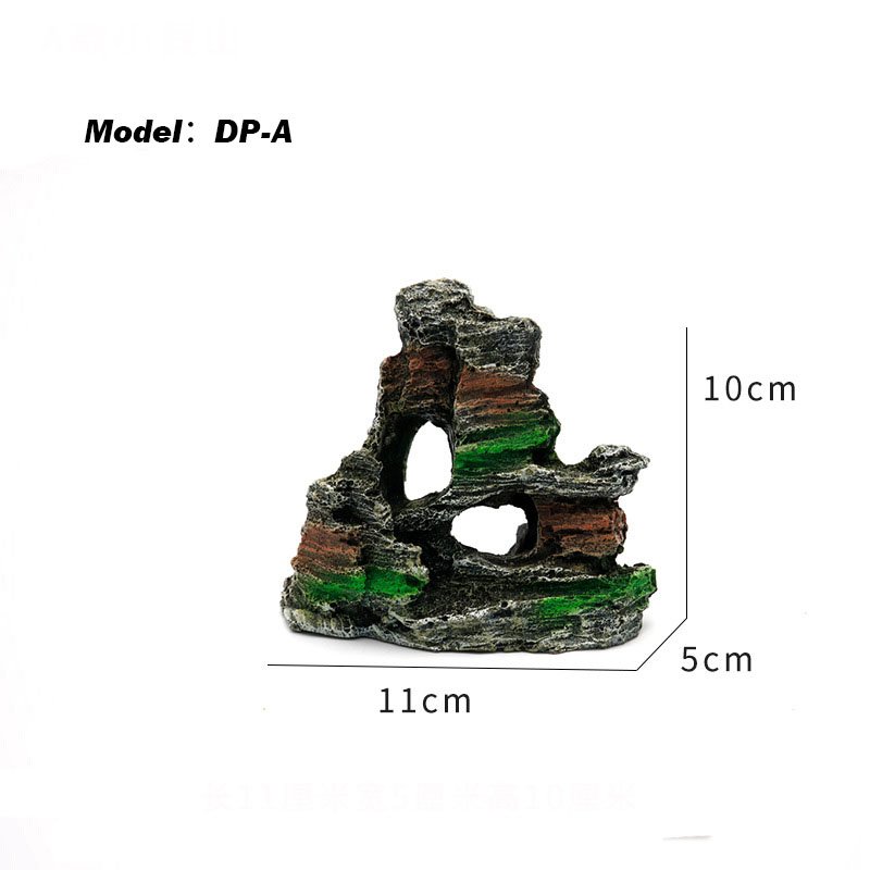 New Arrival Hot Selling Aquarium Landscaping Tree Stump Mountain View Fish Tank Artificial Fish Tank Stone On Sale