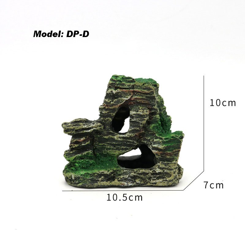 New Arrival Hot Selling Aquarium Landscaping Tree Stump Mountain View Fish Tank Artificial Fish Tank Stone On Sale