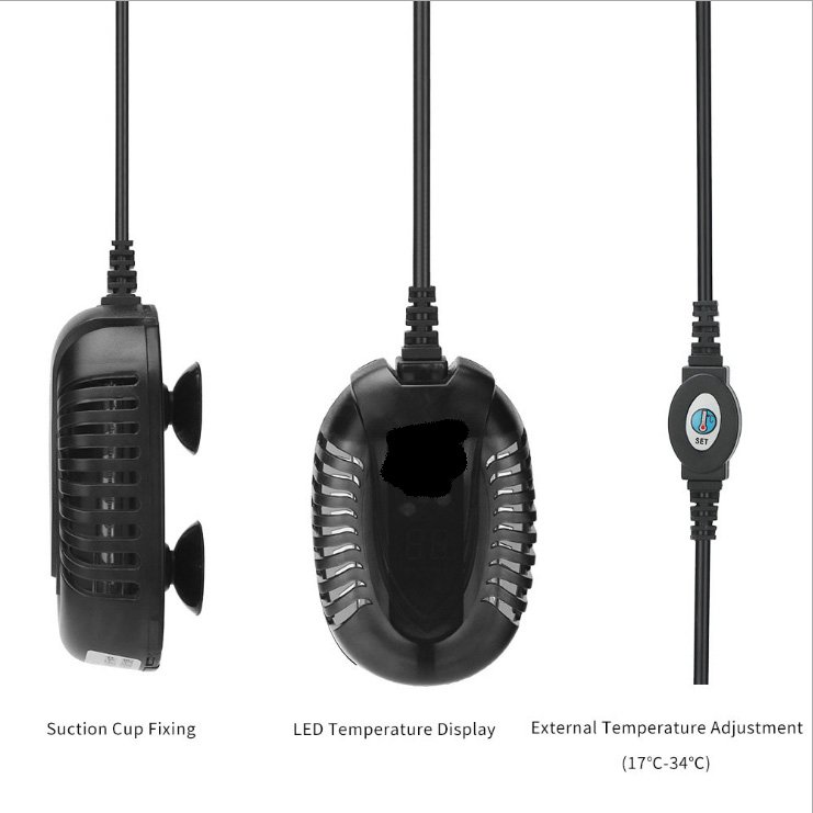 Selling Best New Arrival Temperature Control Product Sustainable LED Digital Aquarium Heating Fish Tank Heater On Sale